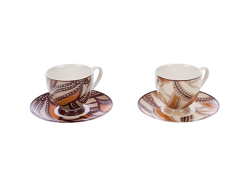 Coffret de 2 tasses à thé Bettina