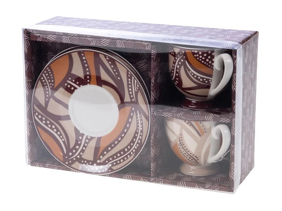 Coffret de 2 tasses à thé Bettina