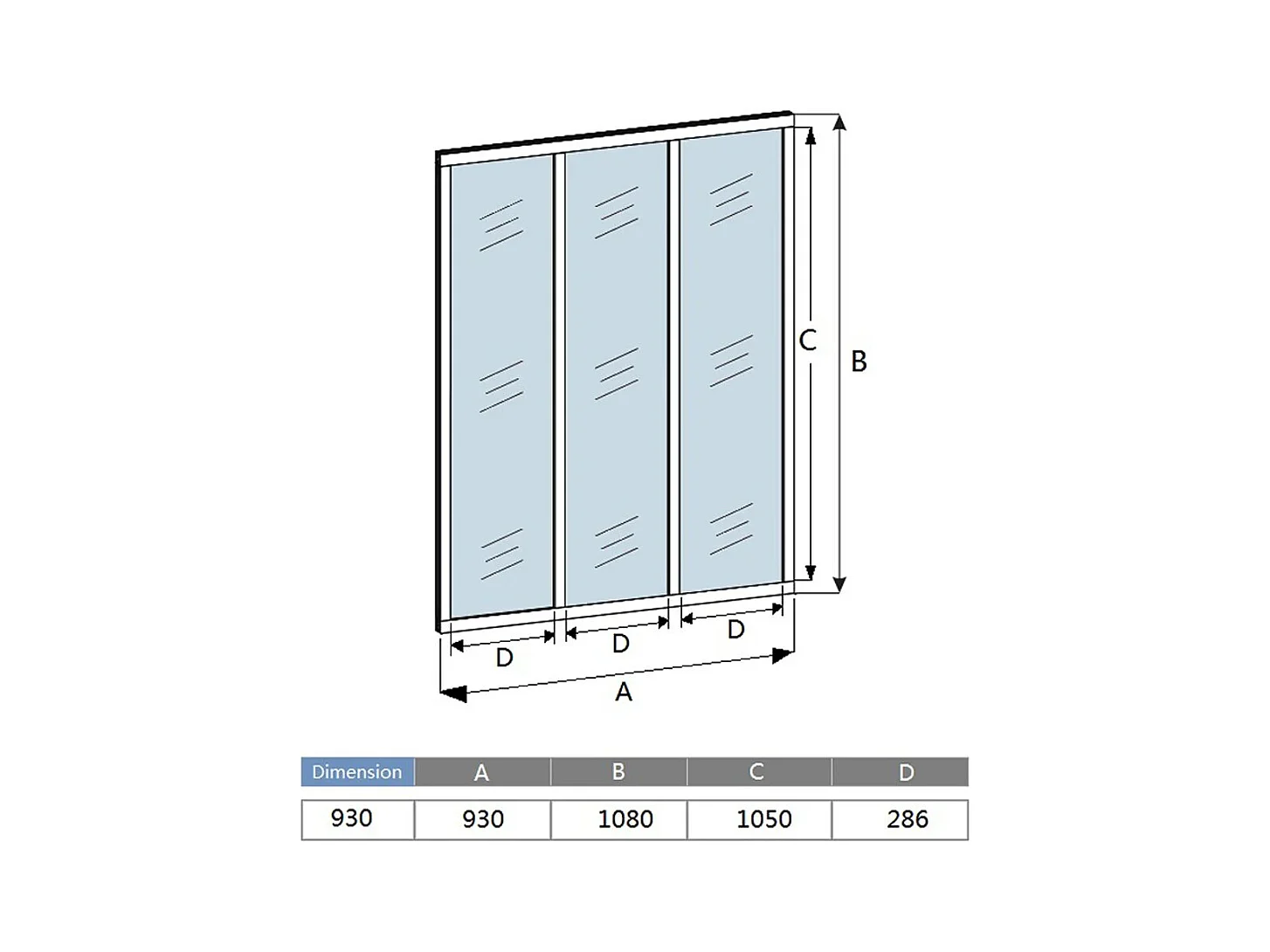 Verrière Atelier Fixe en Aluminium Noir L.93 x H.108 cm - Cloison Intérieure Design Industriel - 4mm Verre Transparent