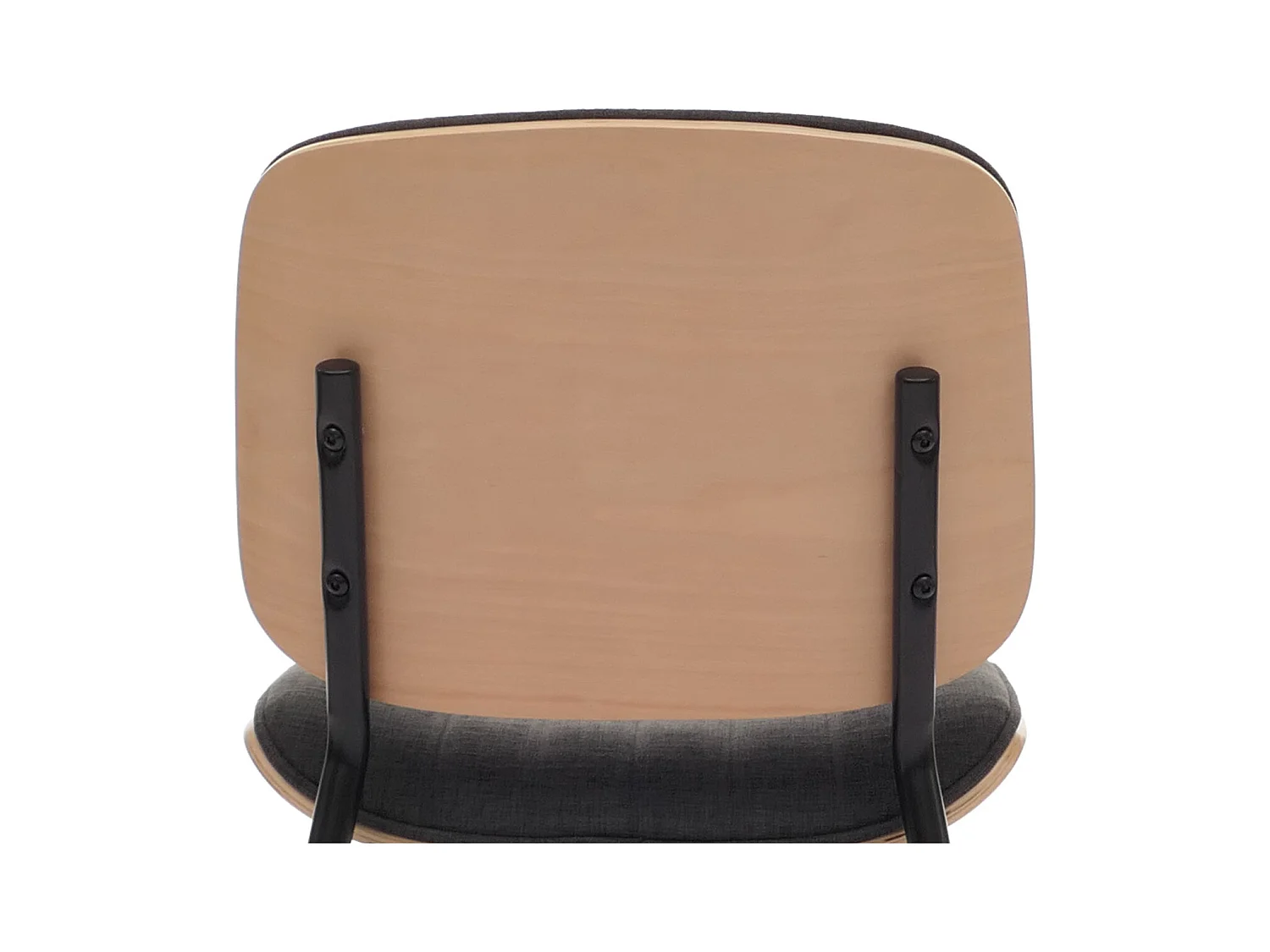 Chaise de salle à manger MCW-O44 (lot de 6),  naturel, gris foncé