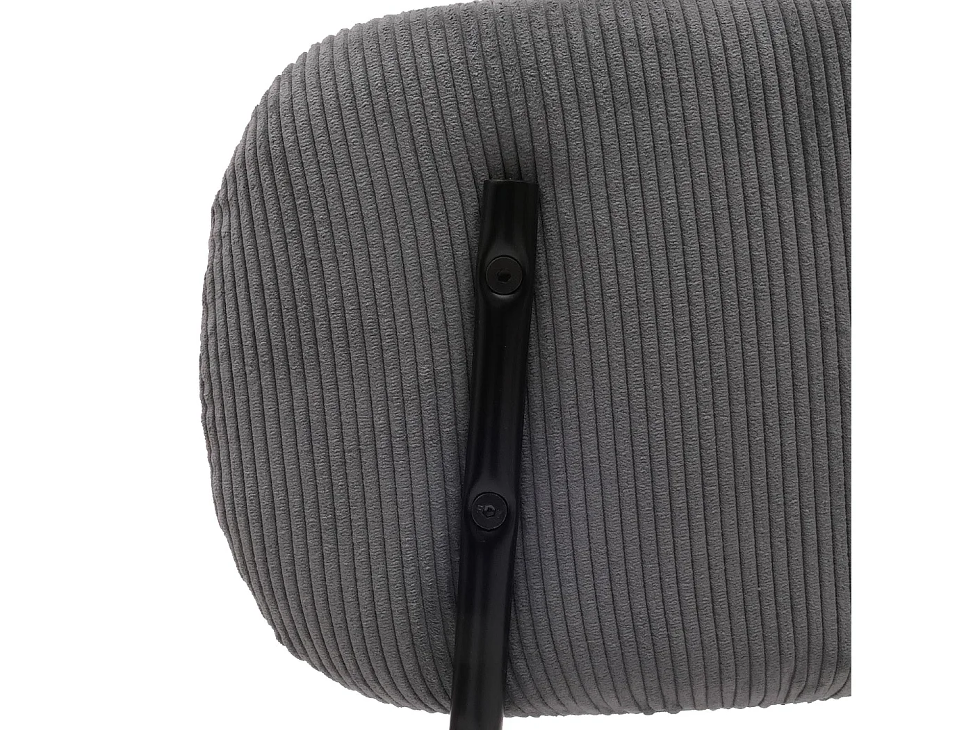 Chaise de salle à manger MCW-O26 (lot de 6),  gris foncé