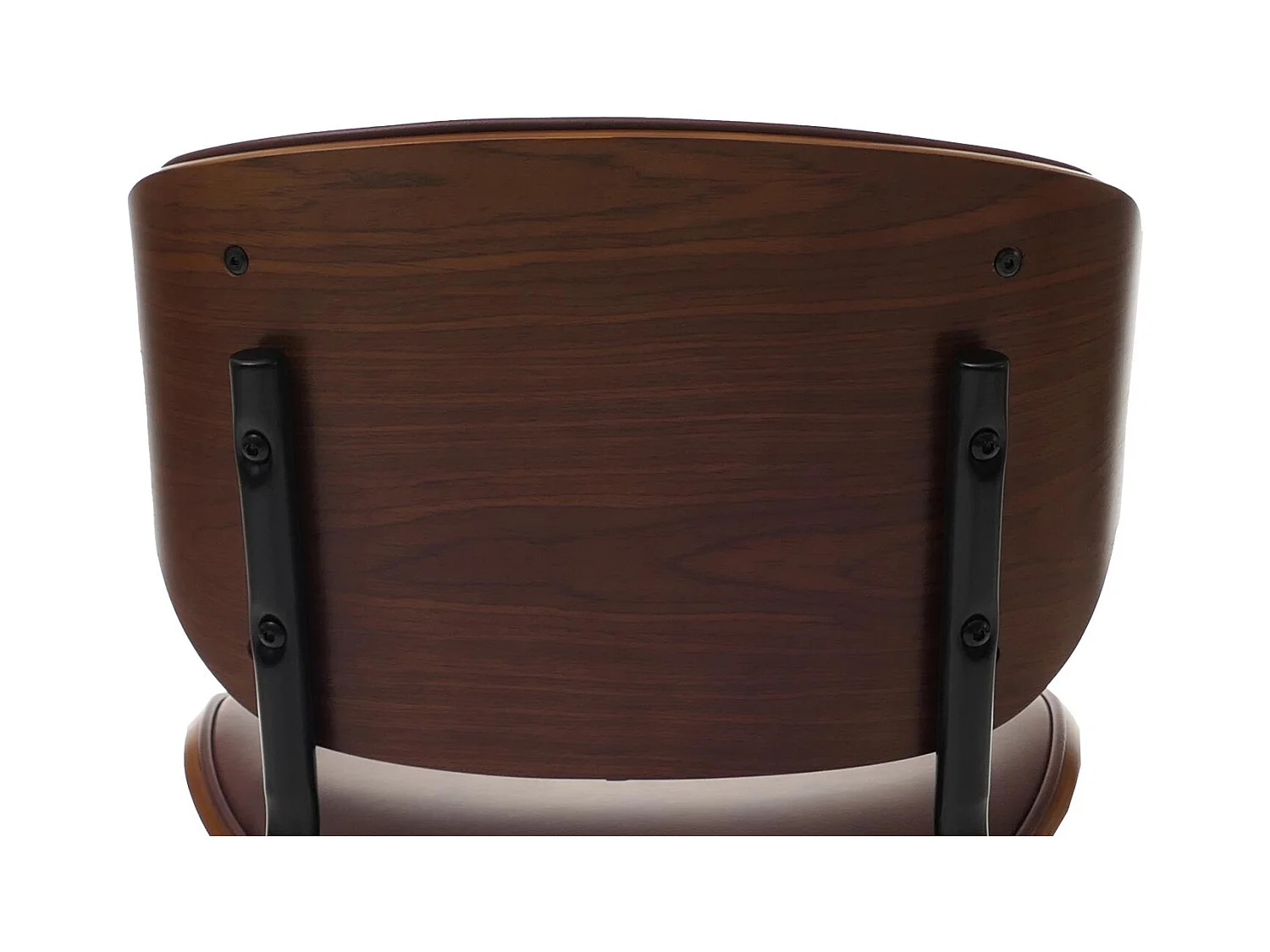 Set di 6 sedie da pranzo MCW-O45, sedia, ecopelle in legno curvato 280g/m² Oeko-Tex MVG ~ color noce, marrone vintage