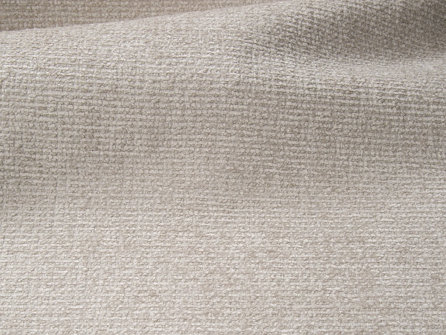 Canapé d'angle convertible express en tissu texturé beige - Couchage lattes larges 160 cm - Matelas 18 cm - DARIELO