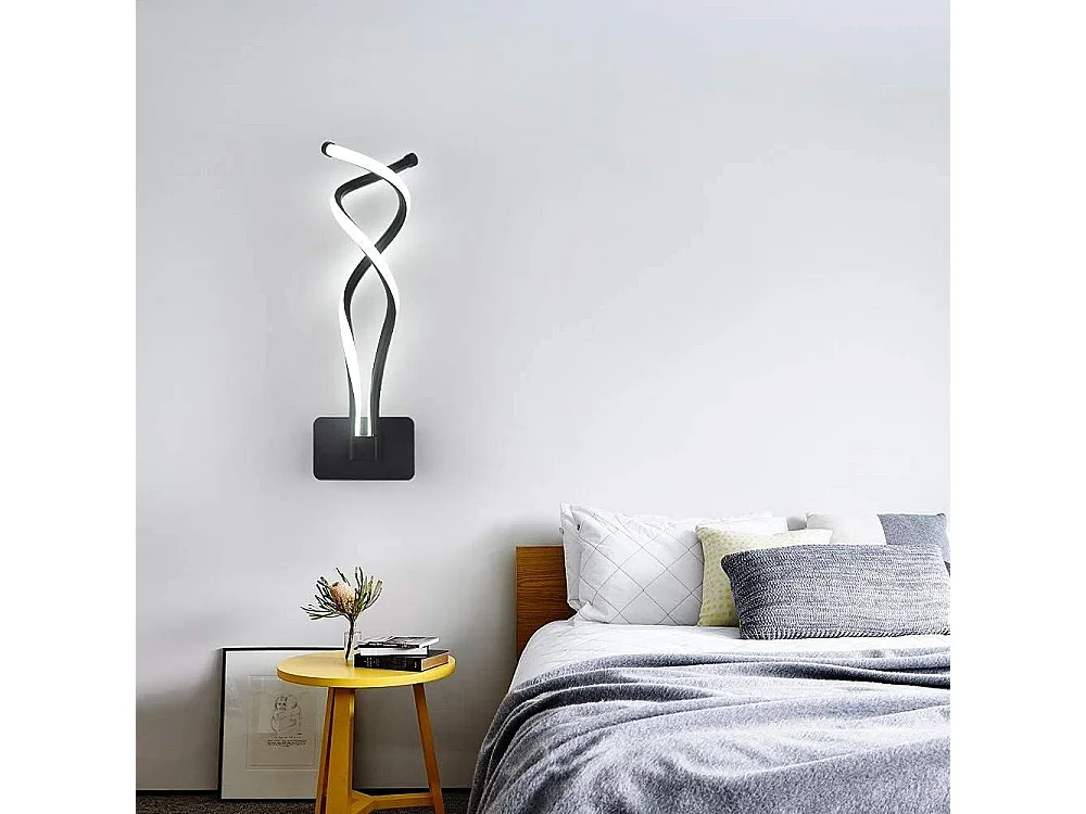 Applique murale LED 13 W, en aluminium, pour couloir, salon, chambre à coucher, lumière blanche froide
