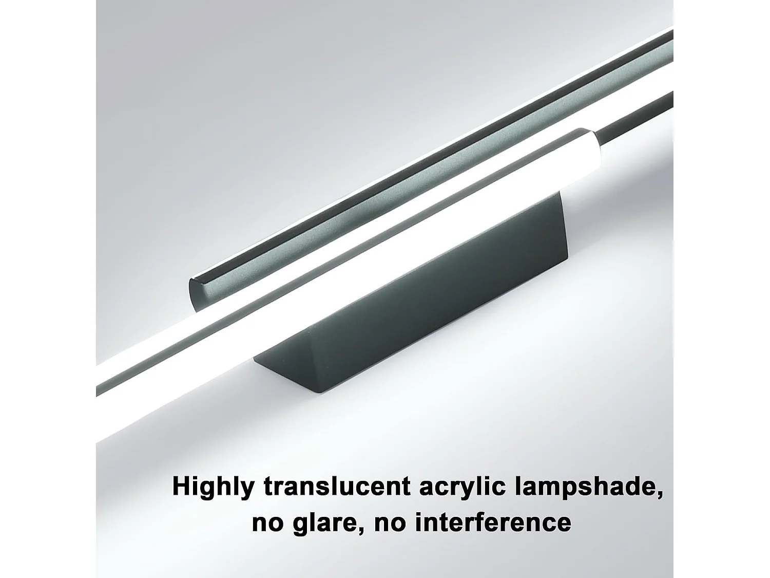 Applique murale LED d'intérieur 90 cm, 24 W, 2700 lm, moderne, pour chambre, salon, couloir, escalier, blanc froid 6500 K