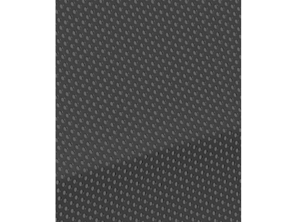 Panca in acciao per sala attesa ufficio studio a 3 posti - colore nero