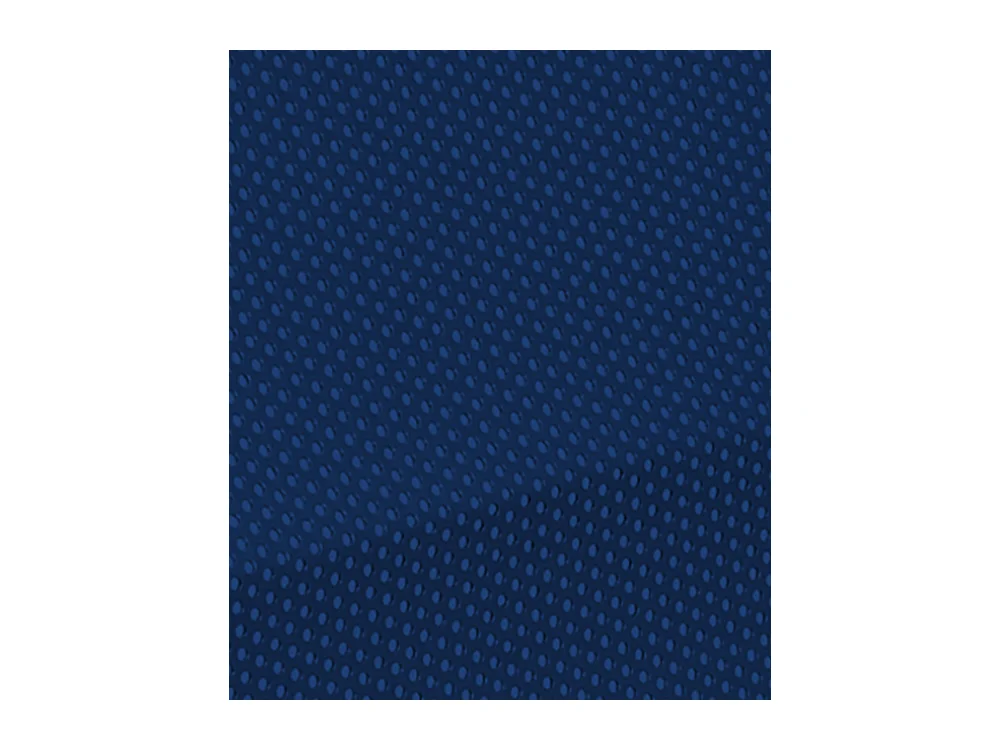 Panca per sala attesa ufficio studio in acciaio a 2 posti - colore blu