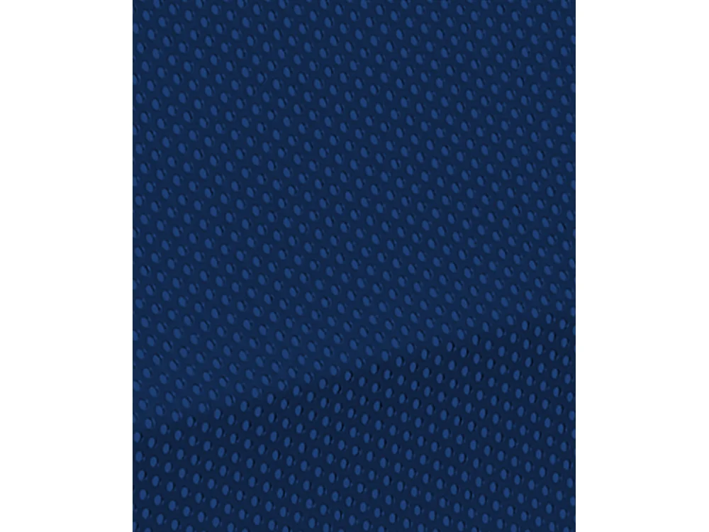 Panca per sala attesa ufficio studio in acciaio a 1 posto - colore blu