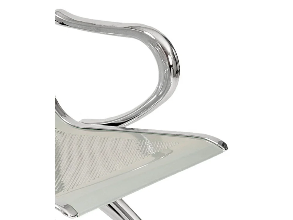 Panca per sala attesa ufficio studio in acciaio a 2 posti - colore silver