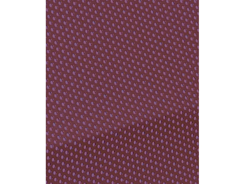 Panca per sala attesa aspetto studio ufficio in acciaio a 5 posti - colore rosso