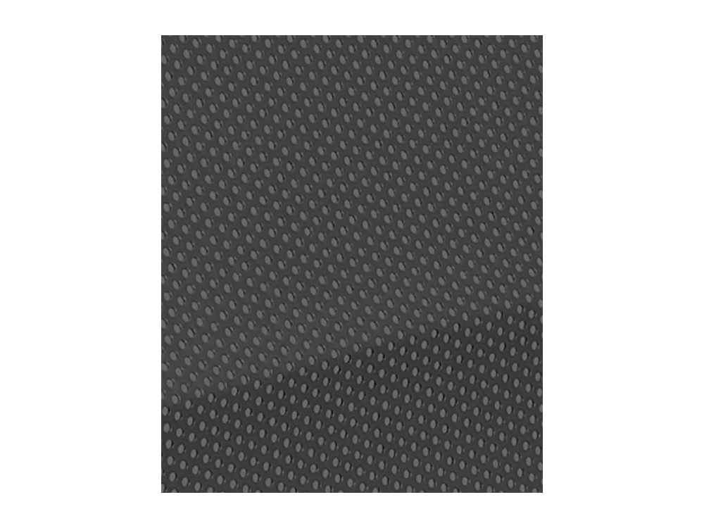 Panca per sala attesa ufficio studio in acciaio a 1 posto - colore nero