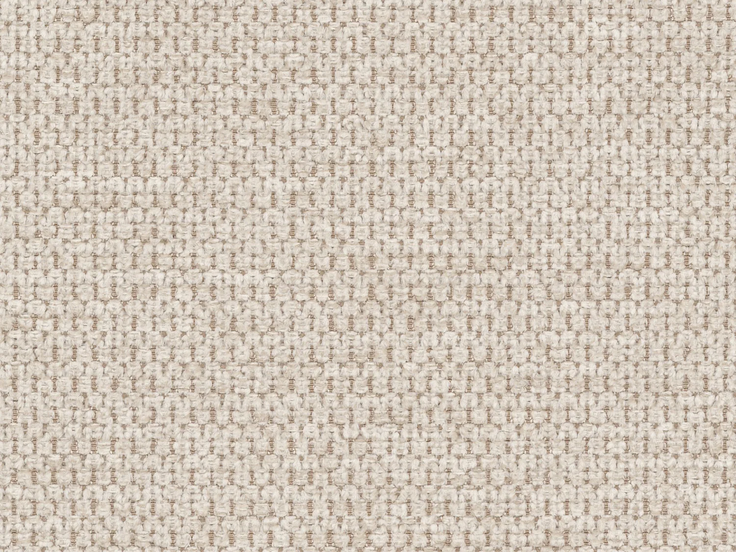 Stor högerriktad bäddsoffa i beige texturerat tyg AMELIA