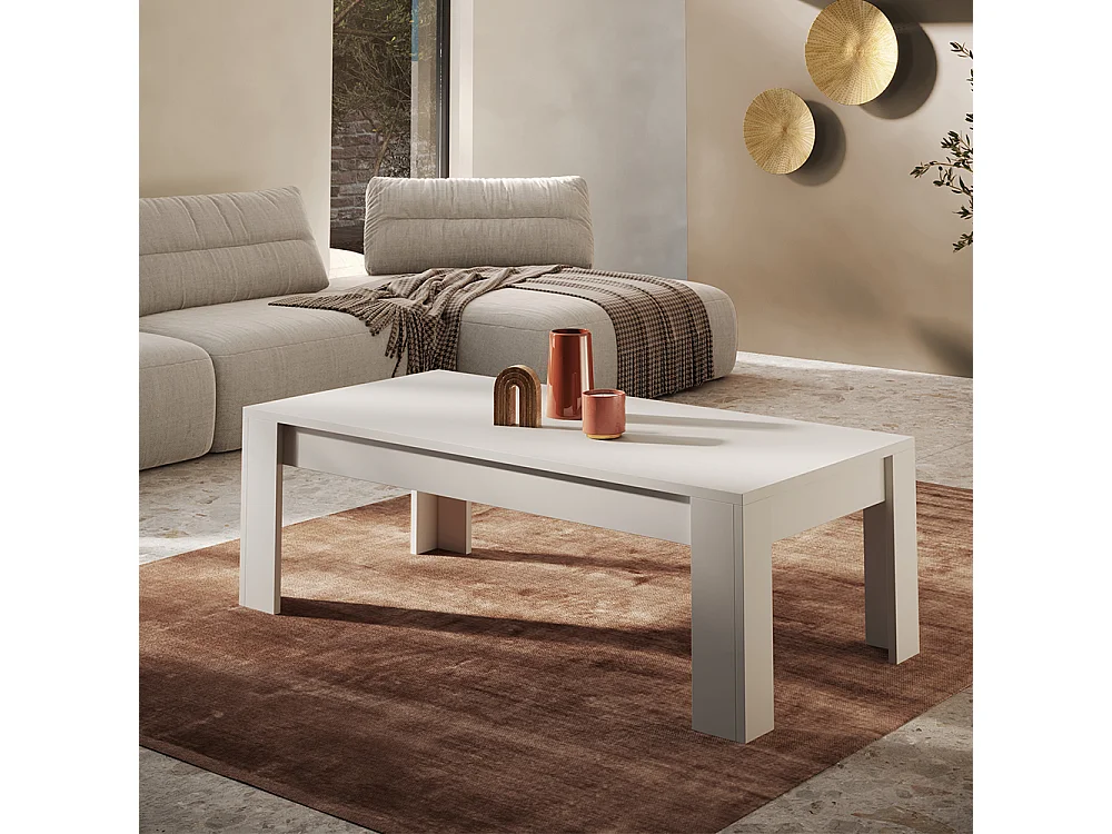Tavolino da salotto moderno 122x45 cm Cashmere TSL10
