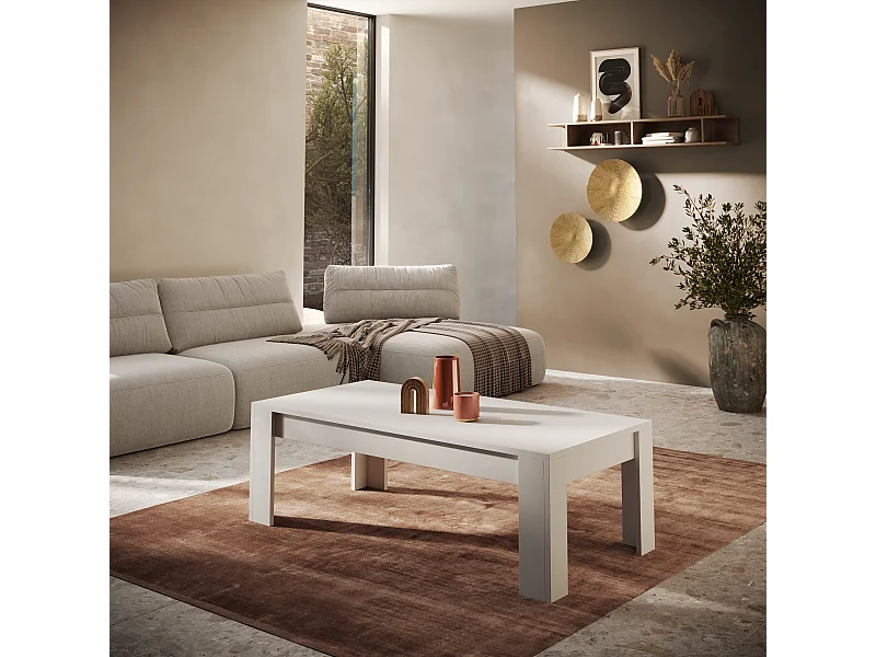 Tavolino da salotto moderno 122x45 cm Cashmere TSL10