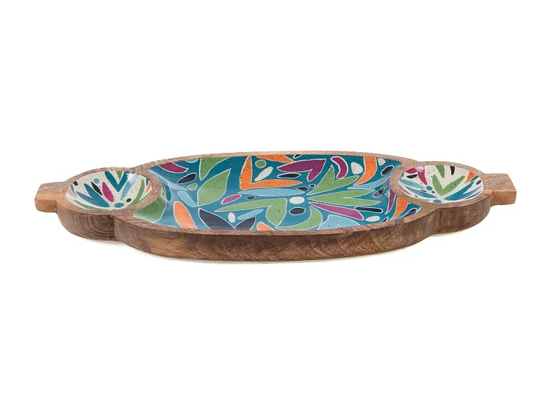 Plat avec 2 anses Amalia 52X20  cm