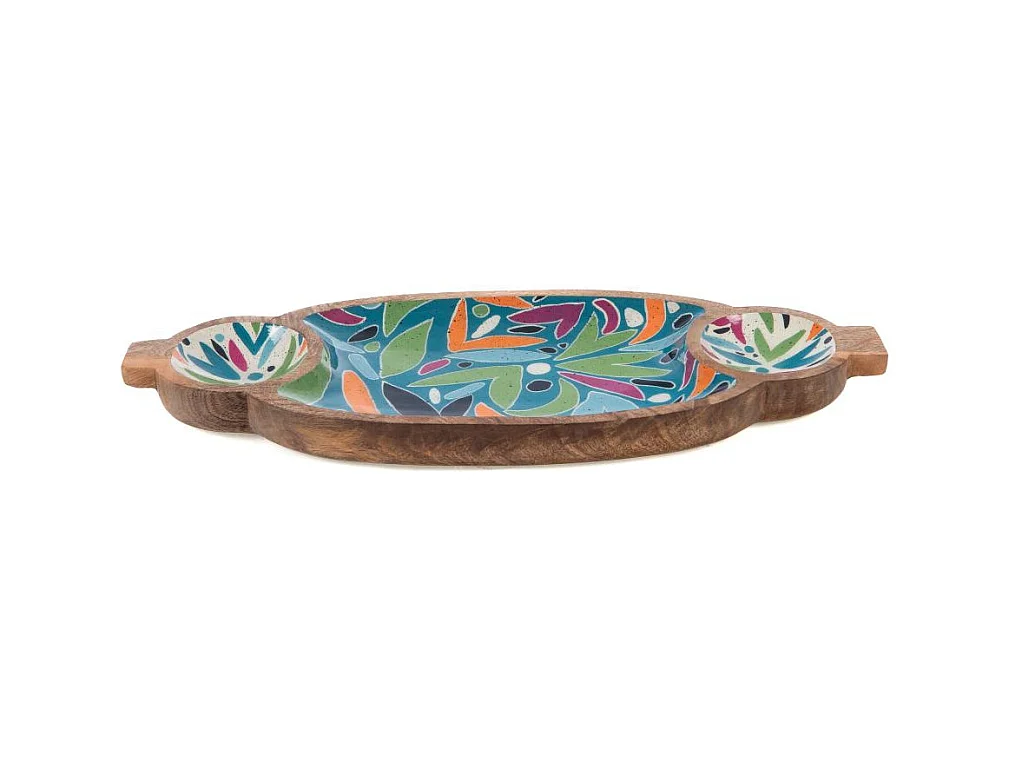 Plat avec 2 anses Amalia 52X20  cm