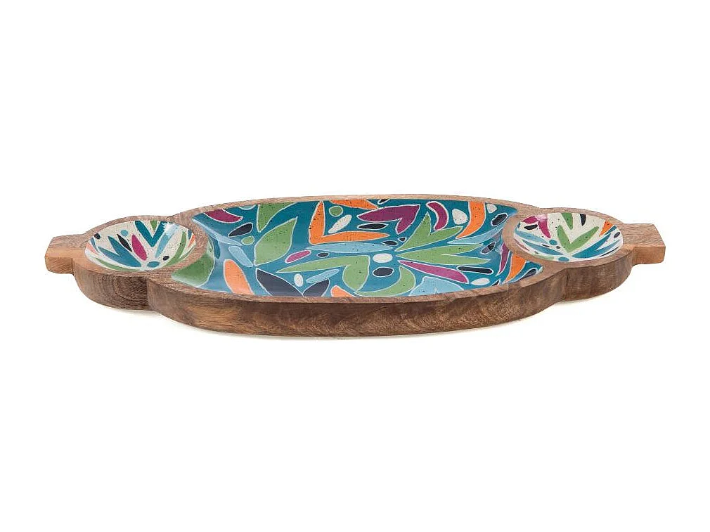 Plat avec 2 anses Amalia 52X20  cm