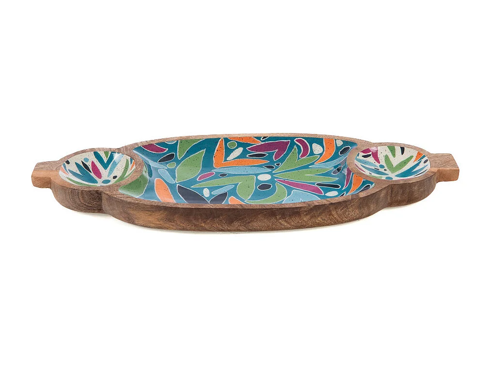 Plat avec 2 anses Amalia 52x20  cm