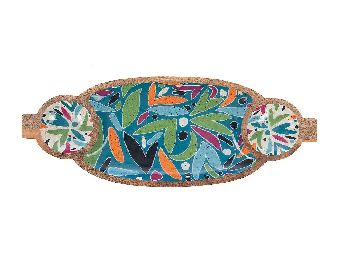 Plat avec 2 anses Amalia 52x20  cm