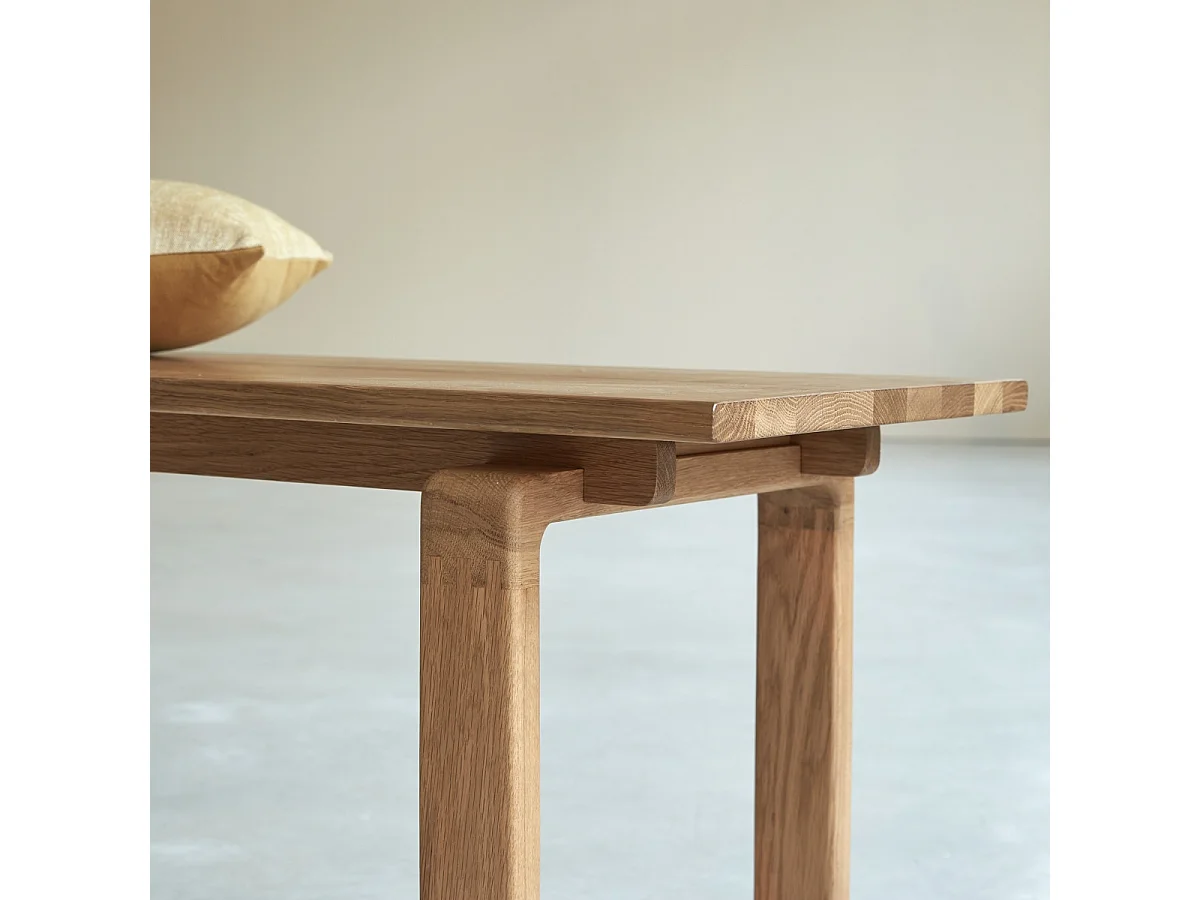 Banc en bois de chêne massif 160 Sybille
