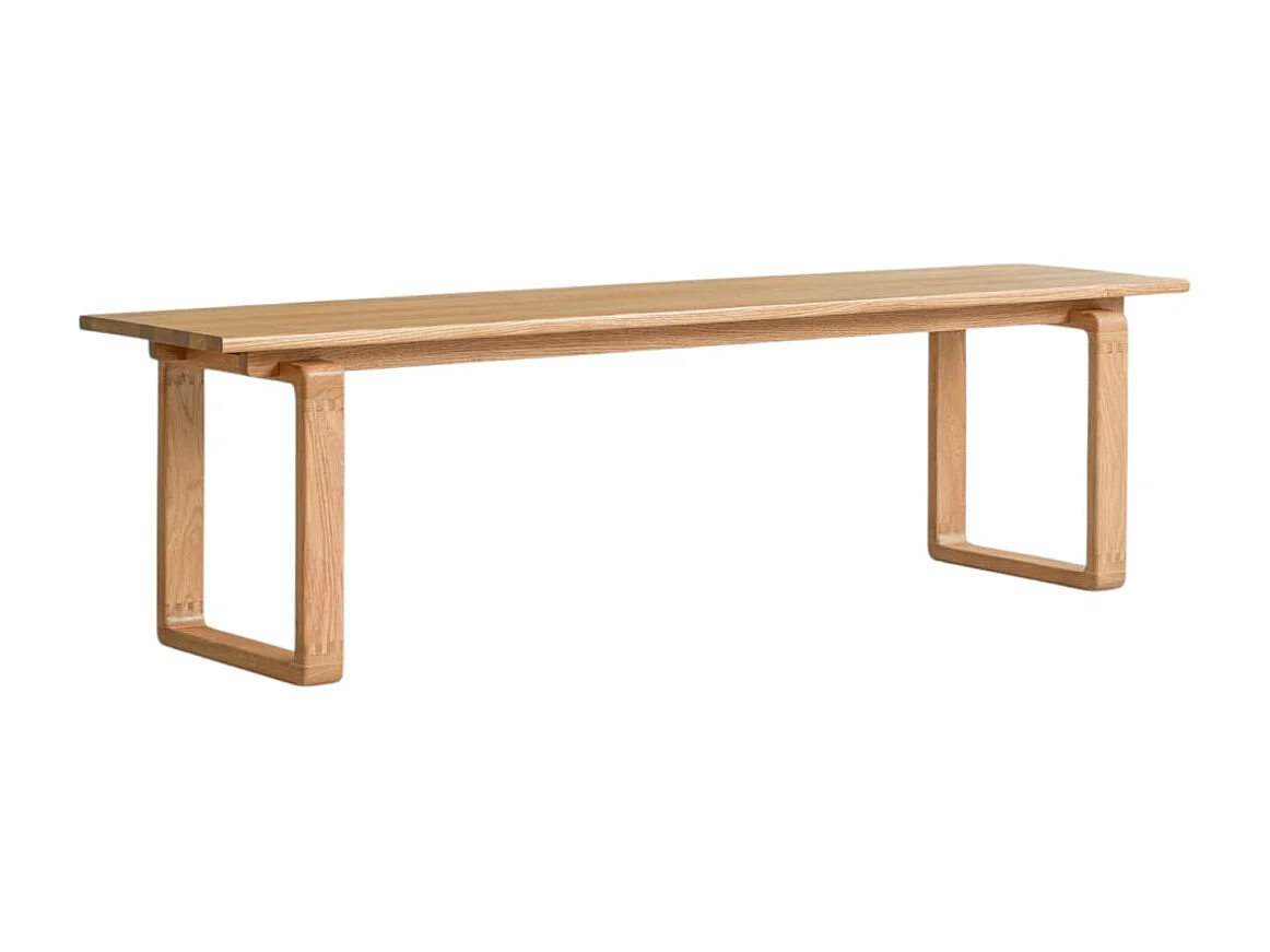 Banc en bois de chêne massif 160 Sybille