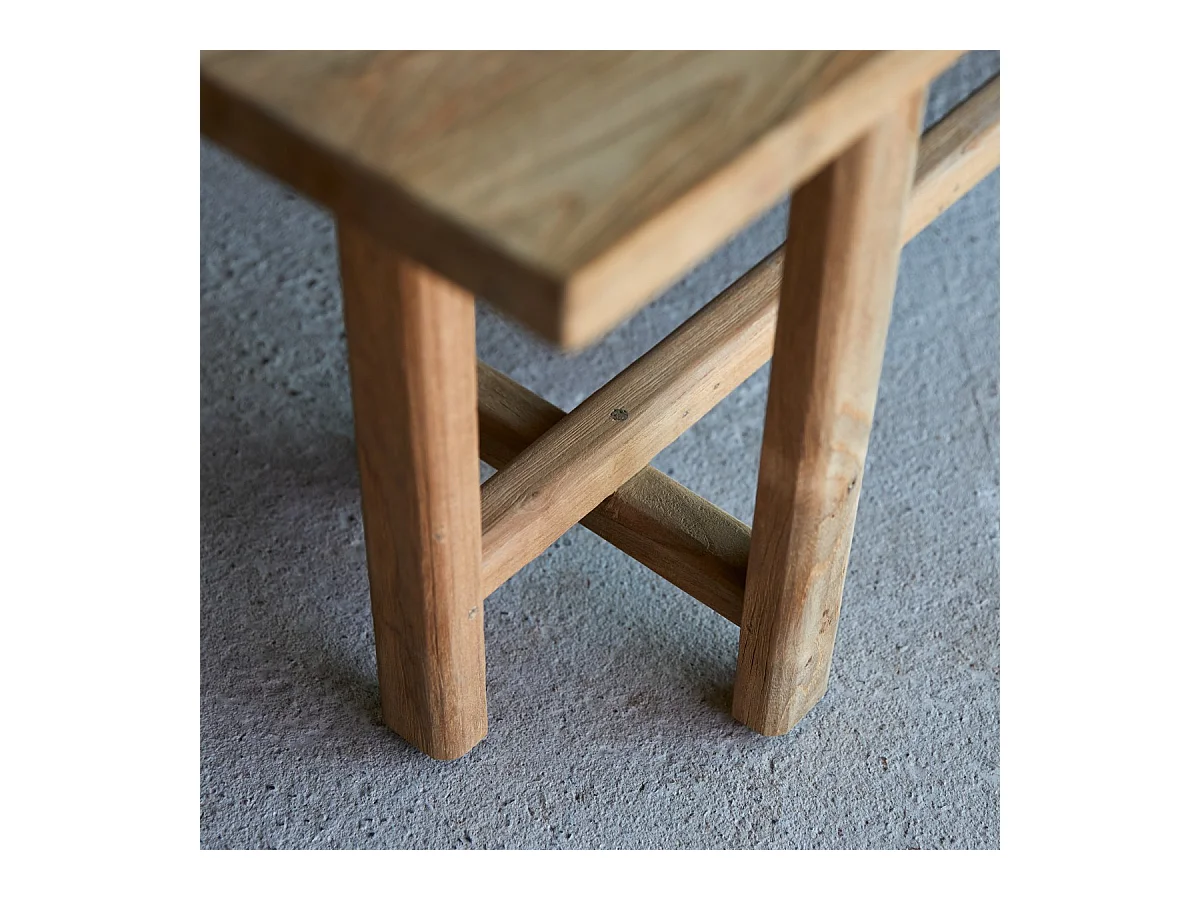 Banc en bois de teck recyclé 170 Antonia