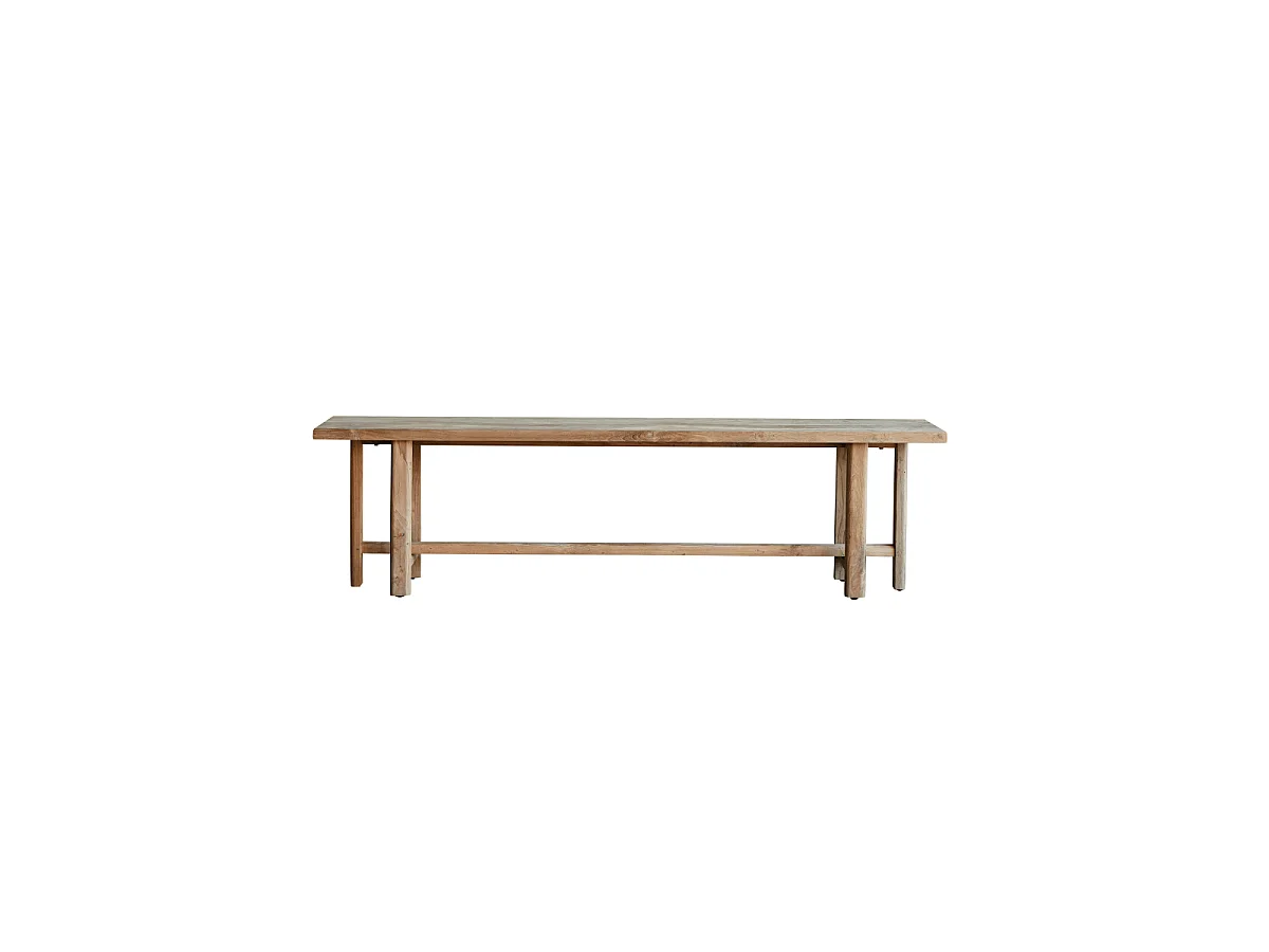 Antonia - Bench in reclaimed solid teak