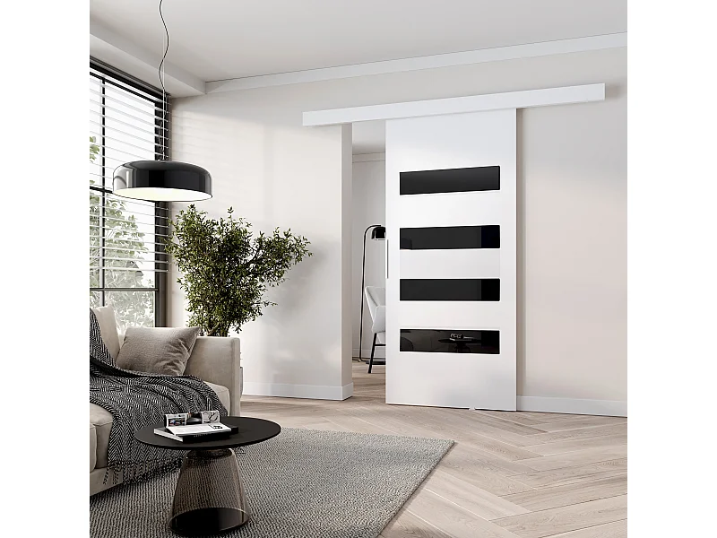 MINIO go for it, CLEAN F 106 cm interne schuifdeur  in de kleur wengé