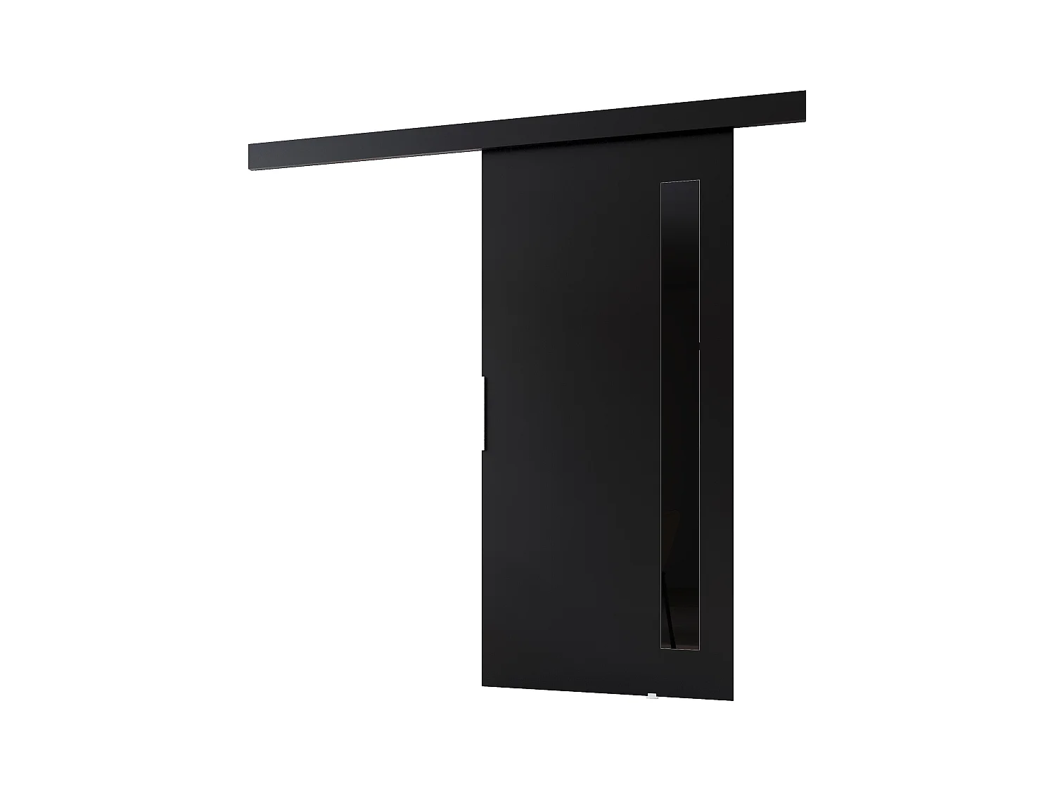 MINIO go for it, porte coulissante CLEAN G 96 cm portes de chambre | Noir