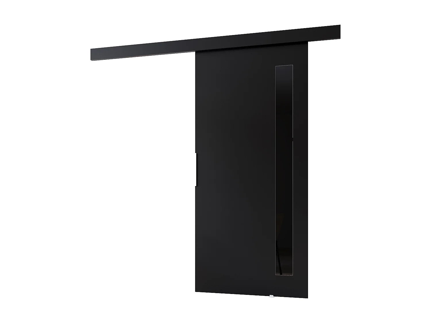 MINIO go for it, porte coulissante CLEAN G 96 cm portes de chambre | Noir