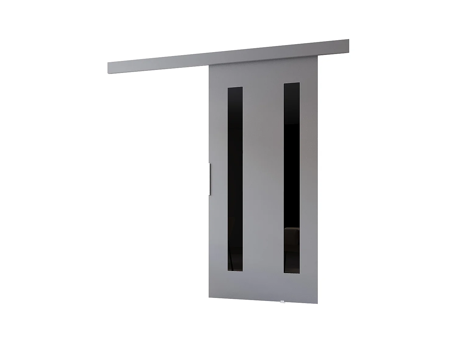 MINIO go for it, porte coulissante CLEAN H 106 cm portes de chambre | Gris