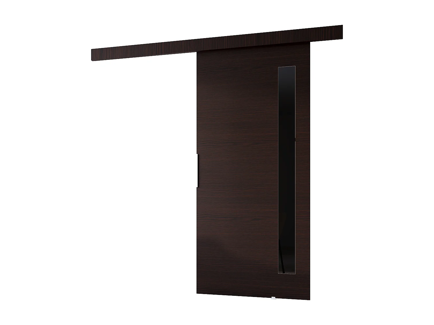 MINIO go for it, porte coulissante CLEAN G 76 cm portes de chambre | Wenge