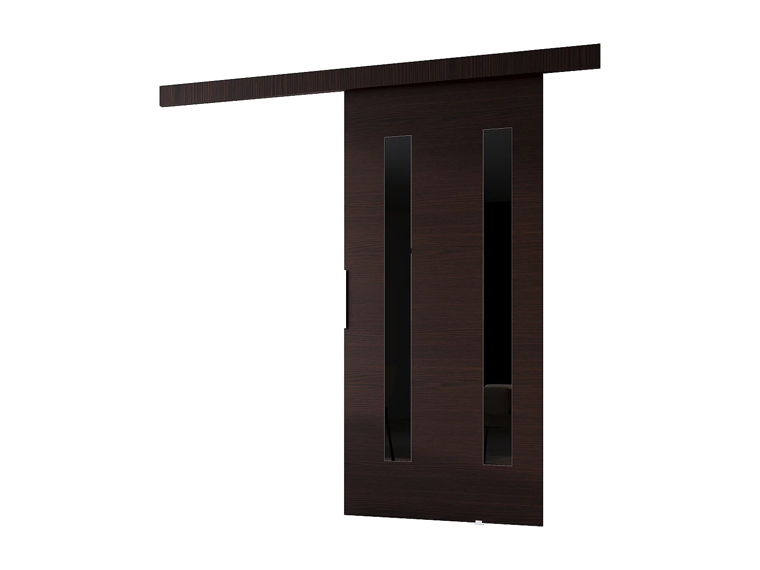 MINIO go for it, porte coulissante CLEAN H 106 cm portes de chambre | Wenge