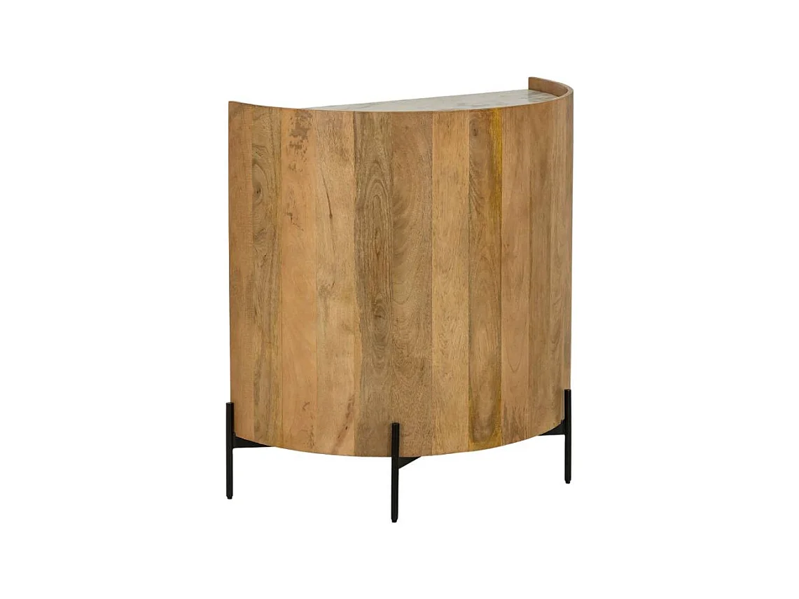 Meuble bar en bois de manguier et marbre Adler