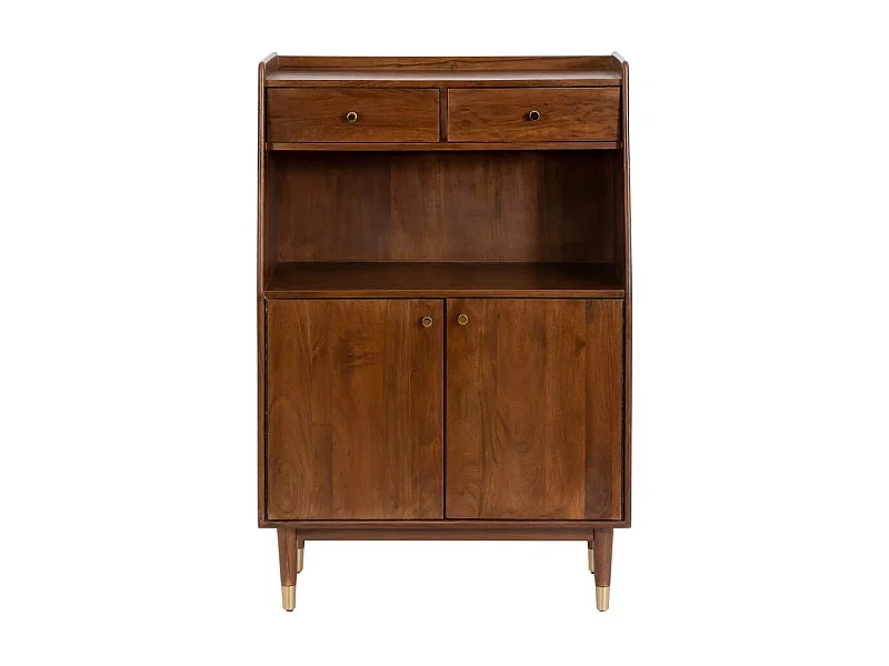 Buffet haut en bois d'acacia Emiel