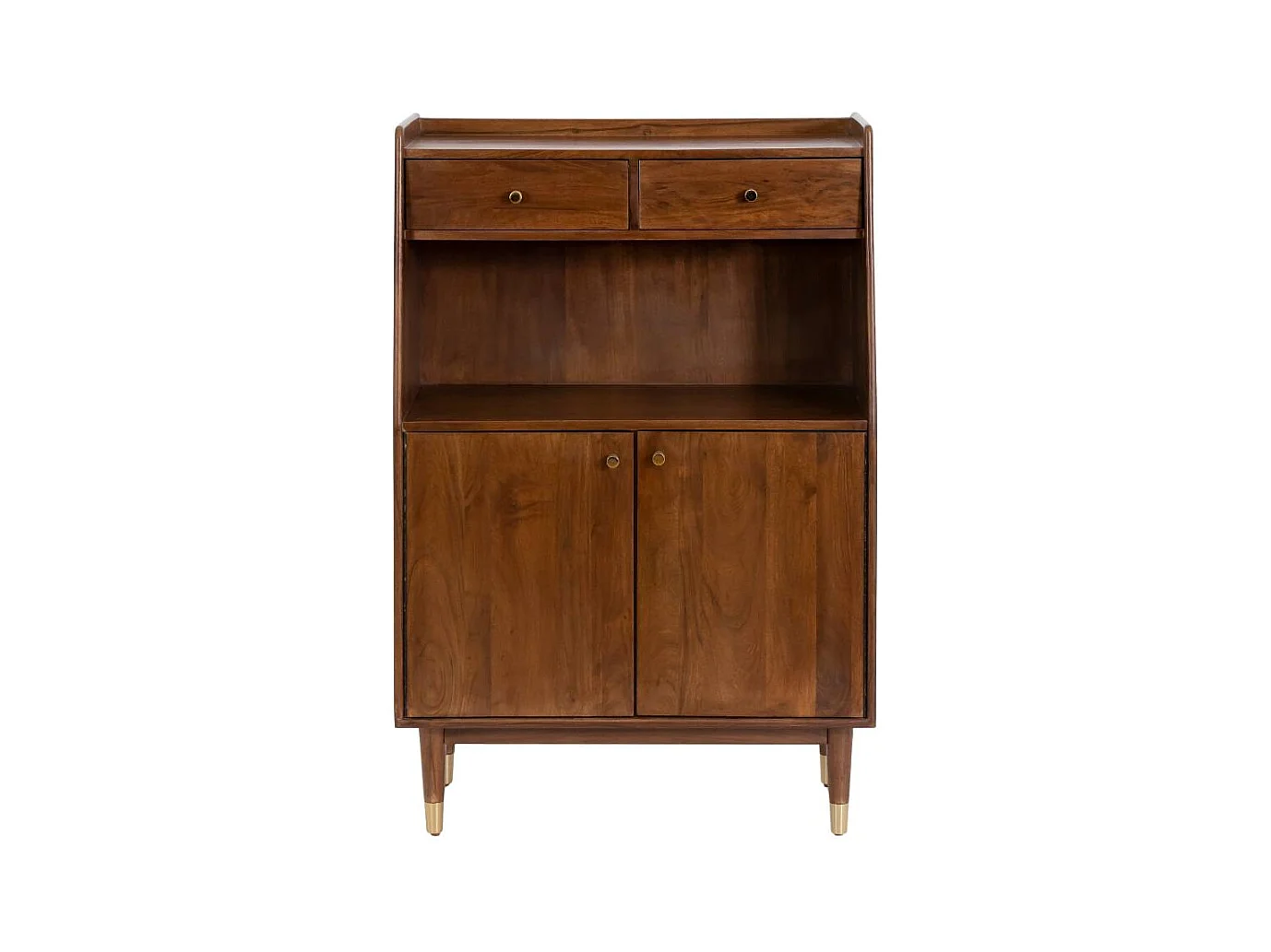 Buffet haut en bois d'acacia Emiel