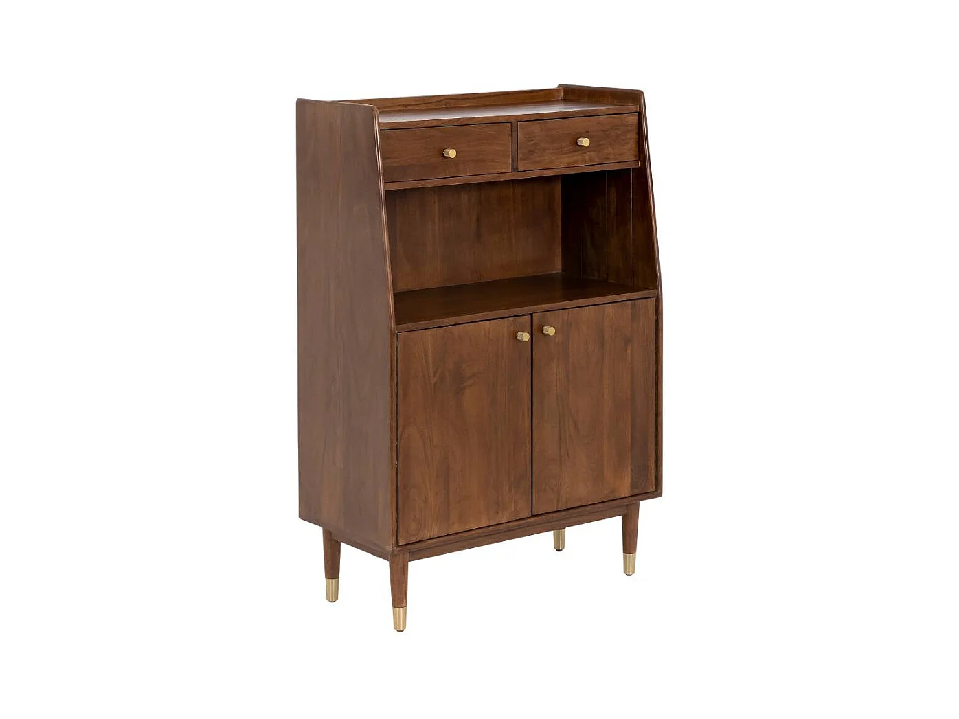 Buffet haut en bois d'acacia Emiel