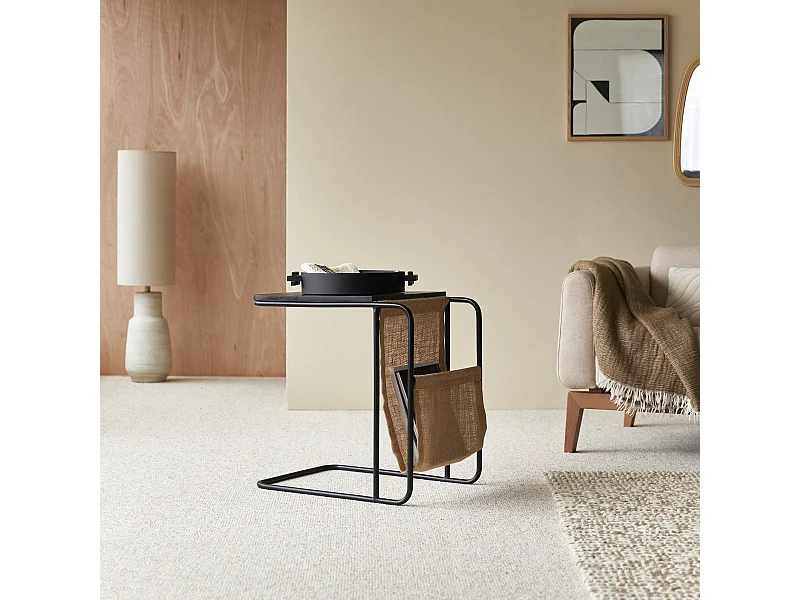 Bout de canapé en bois de manguier massif Fidèle