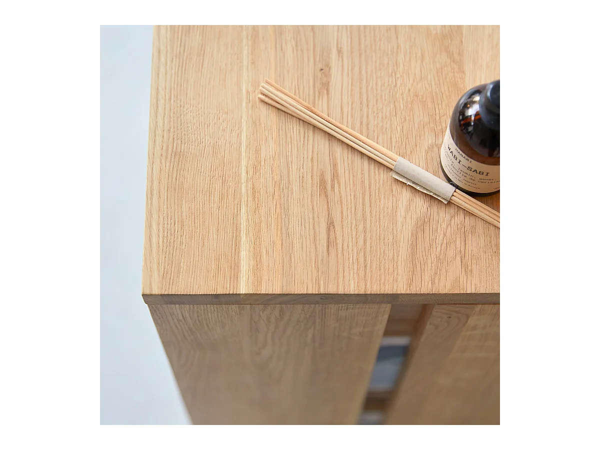 Beistelltisch aus massivem Eichenholz Eden