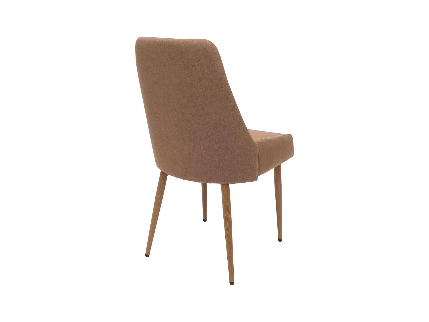 Chaise de salle à manger MCW-O27 (lot de 6),  marron