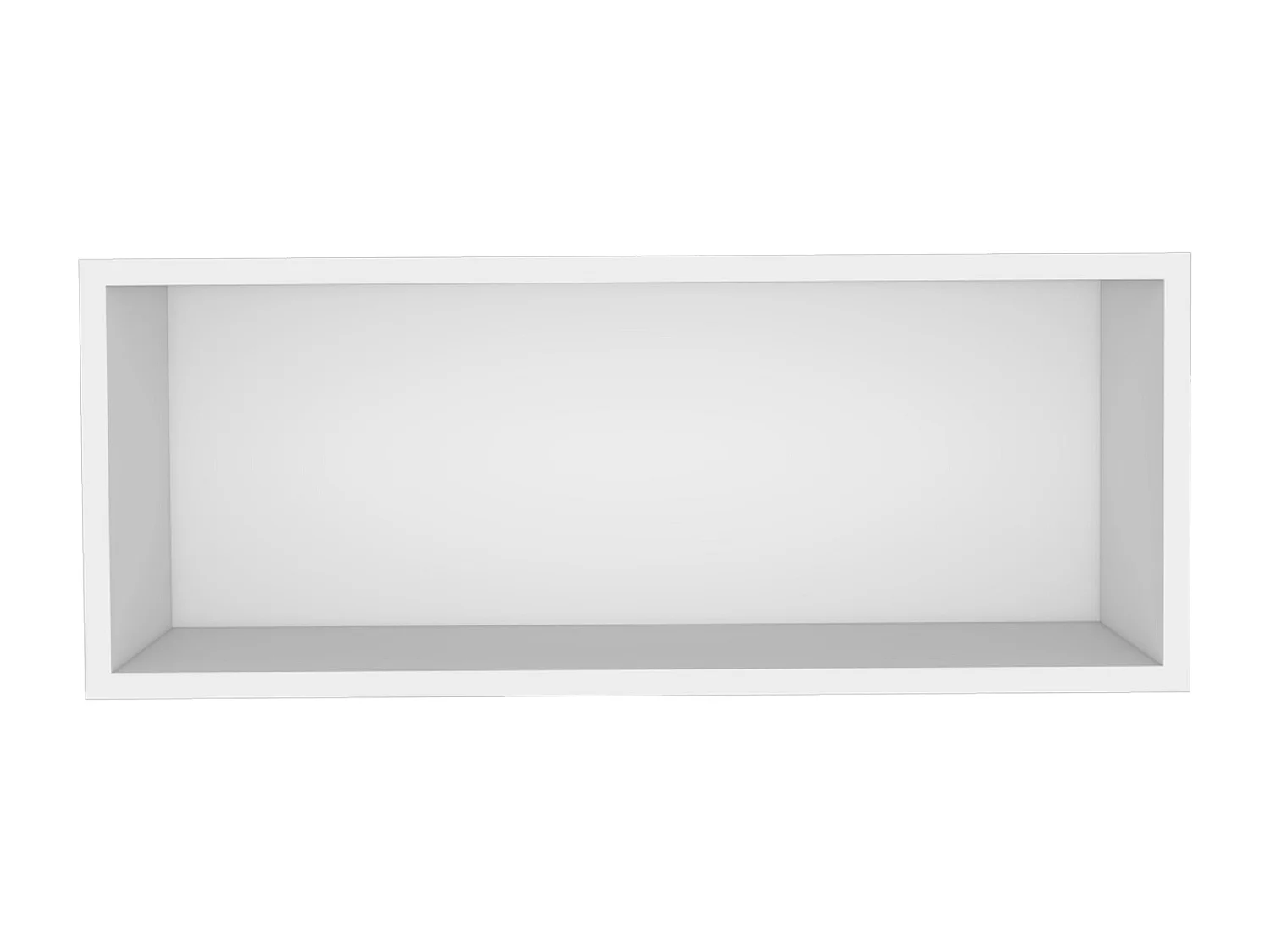 TUHOME Armário de Parede Hard Rock em Melamina com Prateleira Aberta