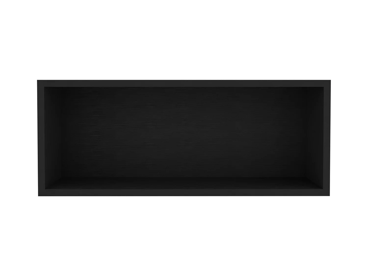 TUHOME Gabinete de Pared Hard Rock en Melamina con Almacenamiento Abierto