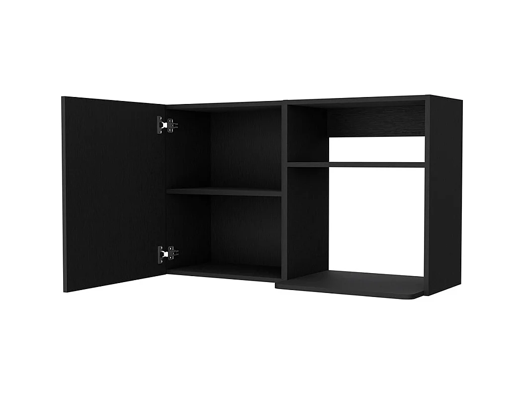 TUHOME Gabinete de Pared Oklahoma 2, Gabinete de Almacenamiento Apilable de Pared