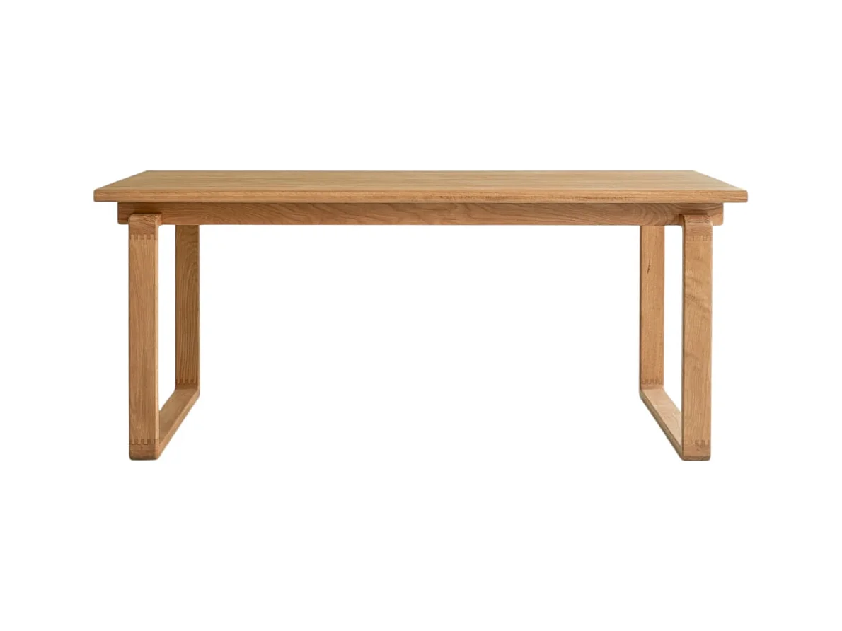 Table en bois chêne massif 180x95 Sybille