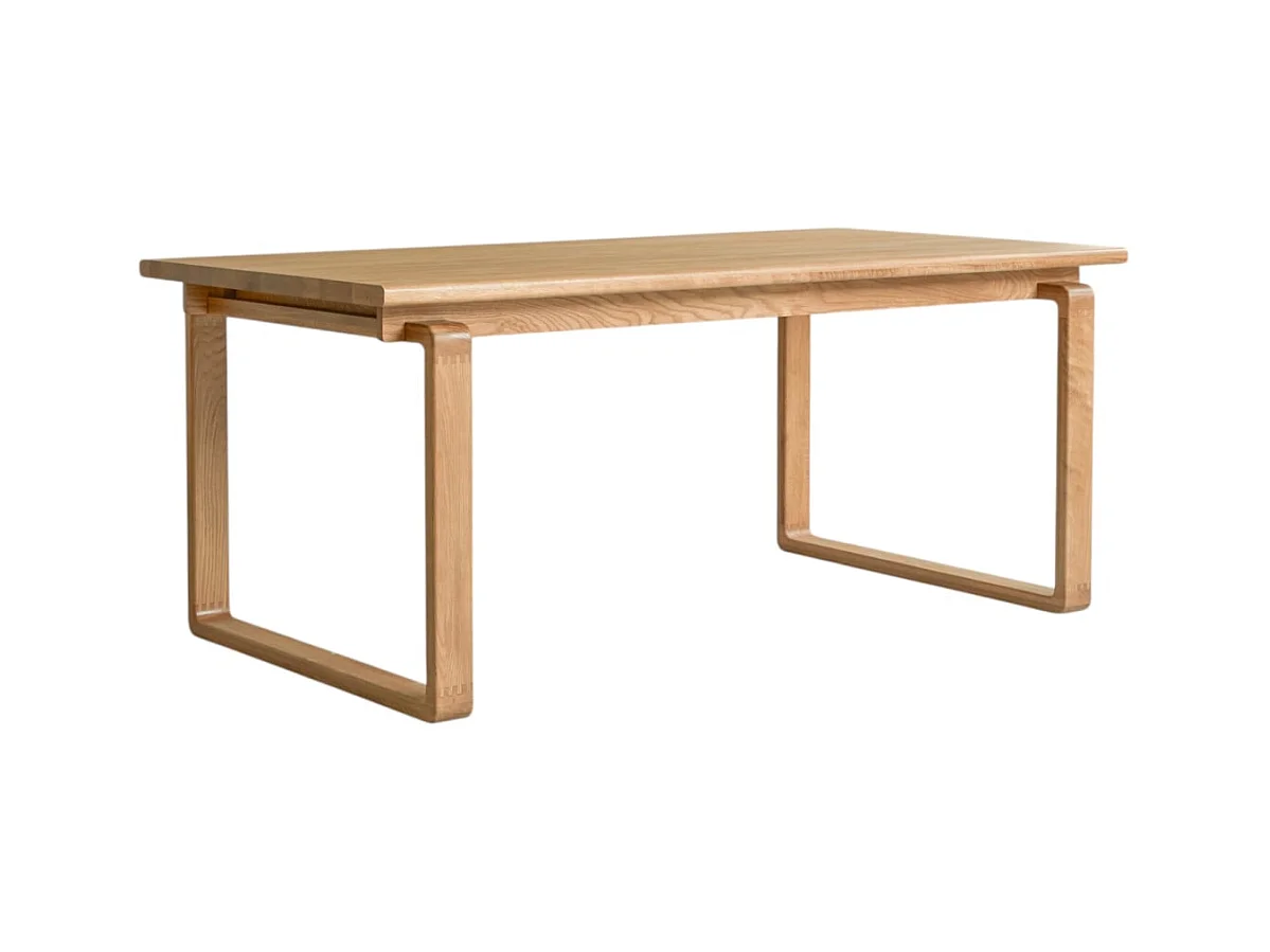 Table en bois chêne massif 180x95 Sybille