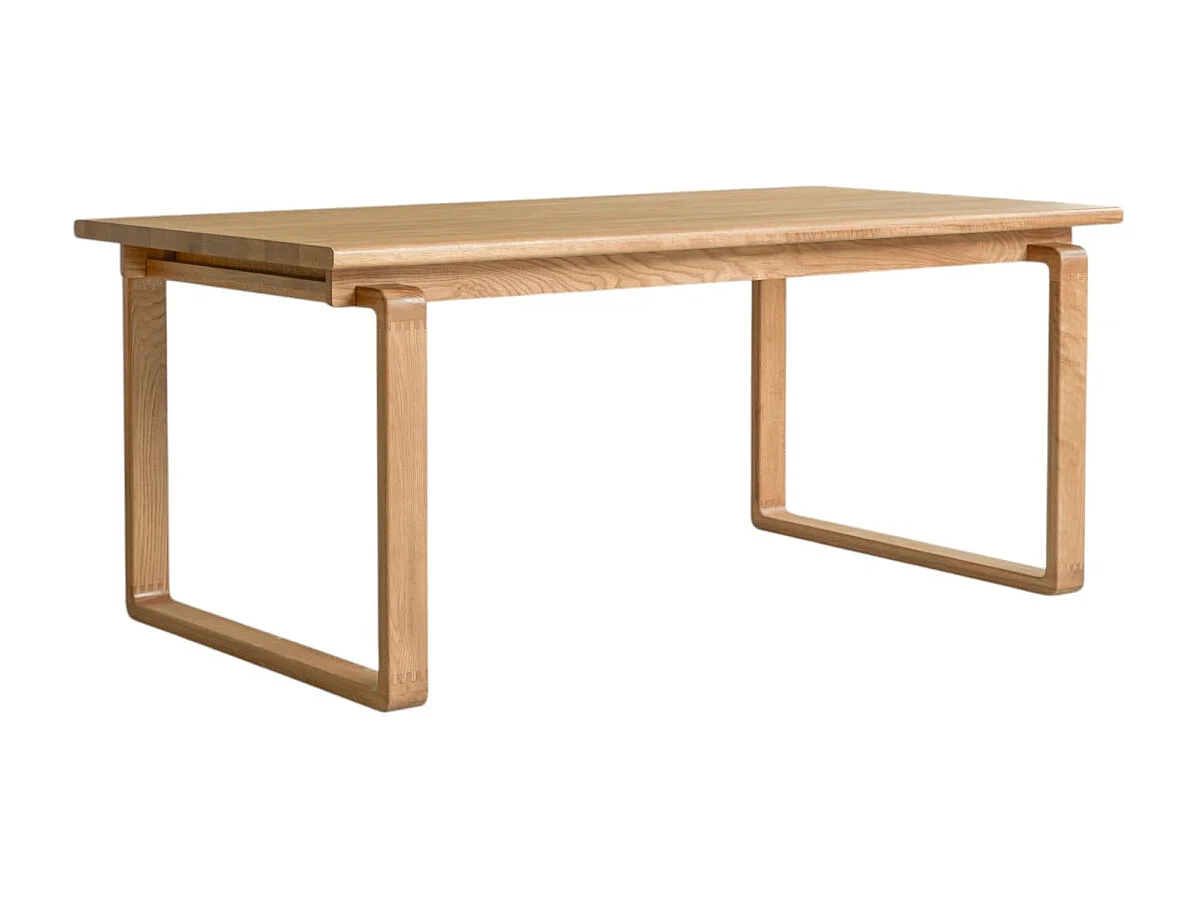 Holztisch aus massiver Eiche 180x95 Sybille