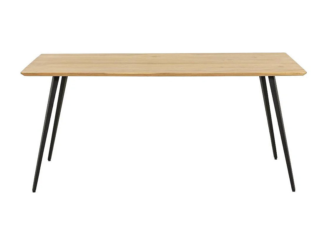 Table à manger en bois d'acacia et métal Alan