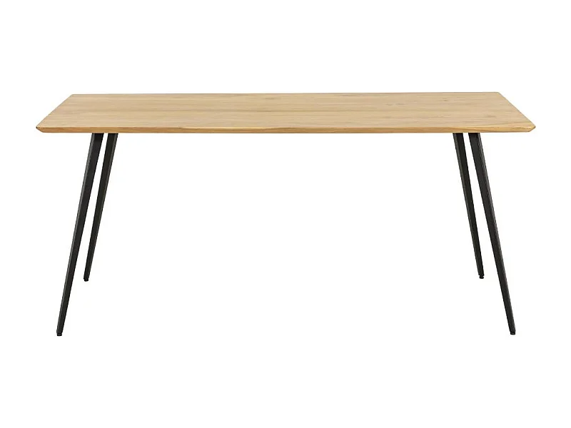 Table à manger en bois d'acacia et métal Alan