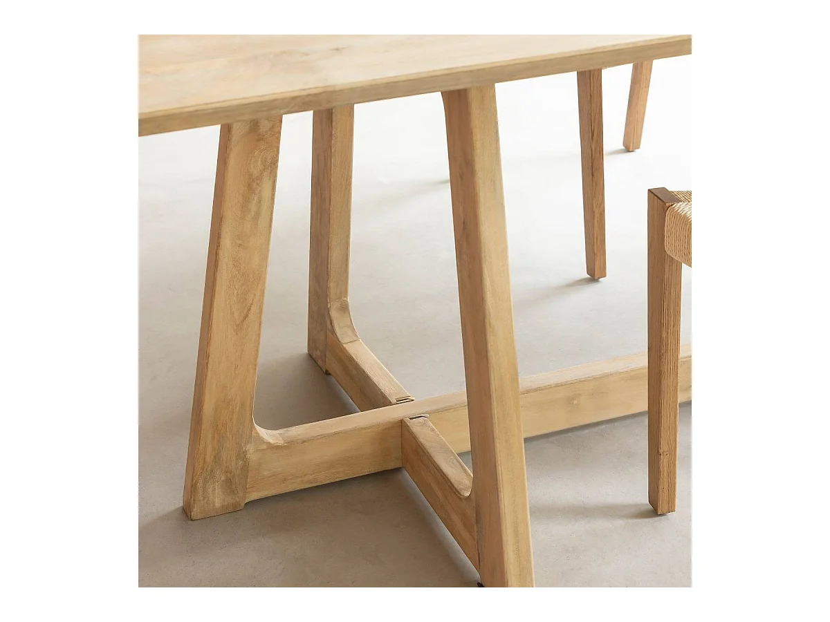Table à manger en bois de manguier Anastasia