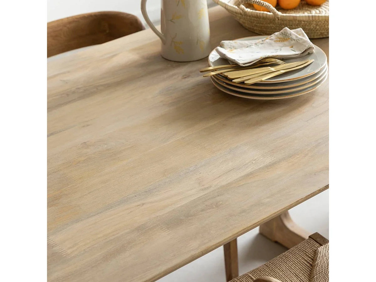Mesa de comedor en madera de mango Anastasia